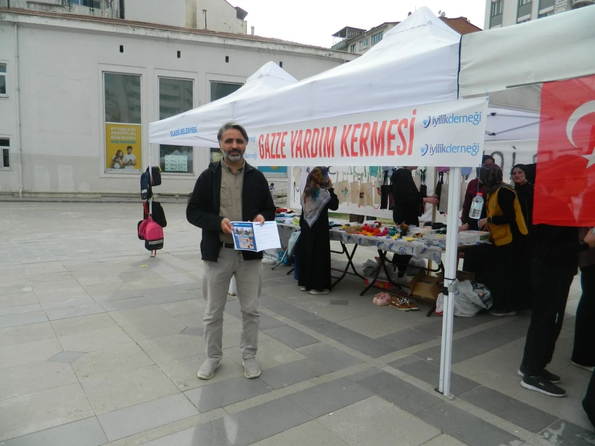 İyilik Derneği kermesi Elazığ 15 Temmuz Meydanı’nda gerçekleşti! Gazze İçin Destek Yapıldı.