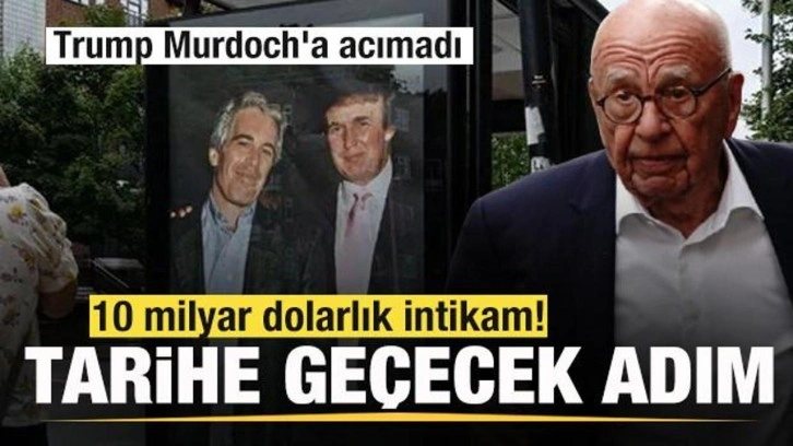 10 milyar dolarlık intikam! Trump Rupert Murdoch'a acımadı