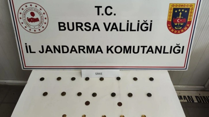100 bin dolara satmayı planladığı 22 sikke ile yakalandı