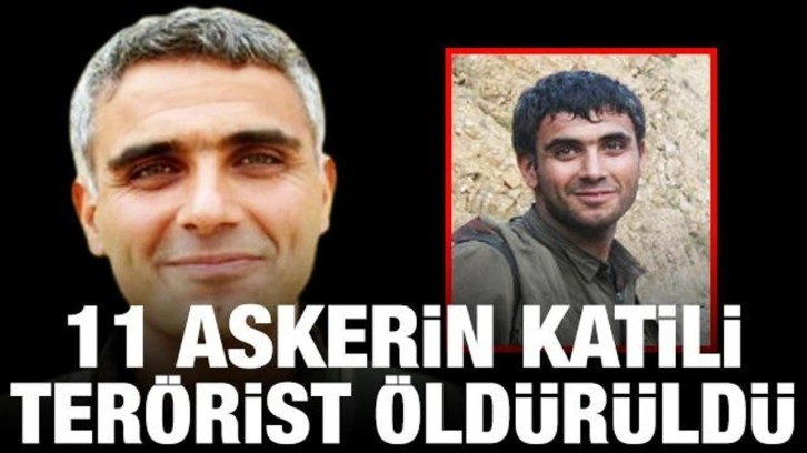 11 askerin katili teröristin öldüğü kesinleşti
