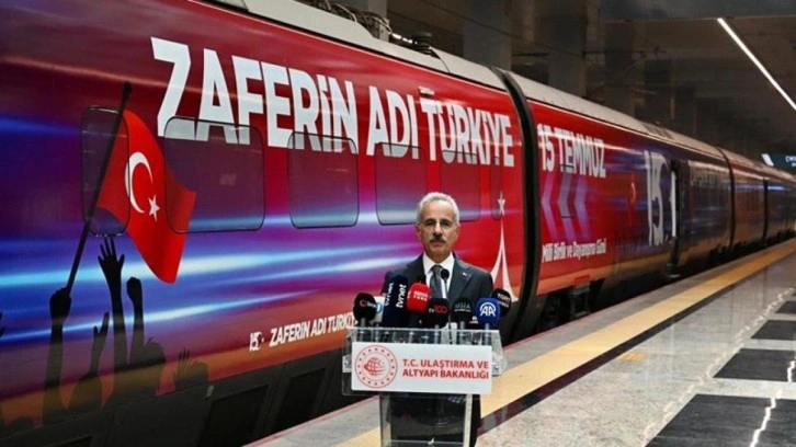 15 Temmuz Demokrasi ve Milli Birlik treni bir kez daha raylarda…