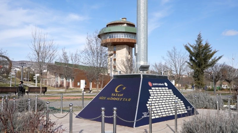 Elazığ’da Şehitler Anıtı Vefayla Yeniden Ayağa Kaldırıldı