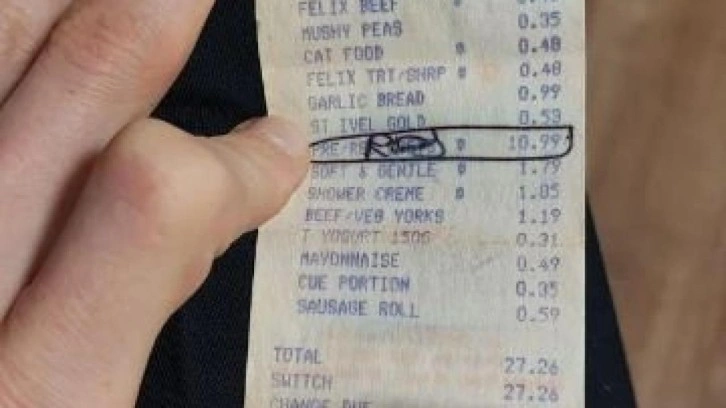 1997'den kalan market fişi, sosyal medyayı ikiye b&ouml;ld&uuml;