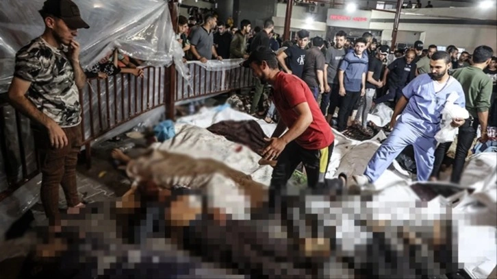 2 &uuml;lke &ccedil;ağrı yaptı! İsrail'in Gazze'de hastane bombalaması sonrası BMGK acil toplanıyor