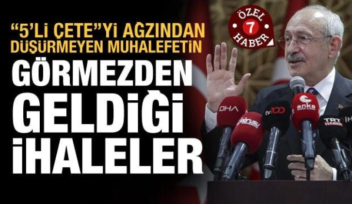 H&uuml;k&uuml;met "5'li &ccedil;eteyi zengin ediyor" iddiasını artıran muhalefet