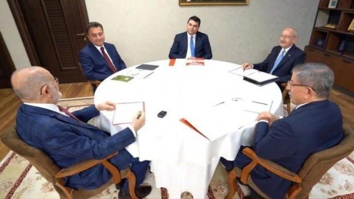 5'li masa bug&uuml;n cumhurbaşkanı adayını a&ccedil;ıklayacak