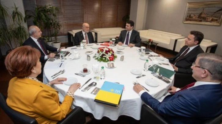 6 parti lideri, cumhurbaşkanlığı se&ccedil;imini kazanmak i&ccedil;in form&uuml;l&uuml;n&uuml; belirledi