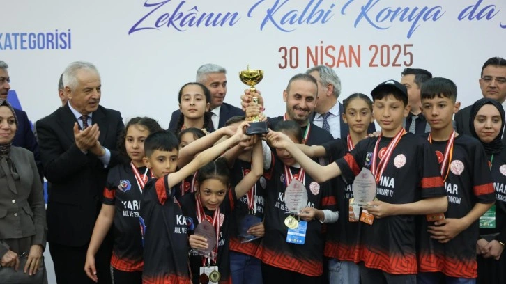 6. Konya Akıl ve Zeka Oyunları Yarışması büyük heyecana sahne oldu