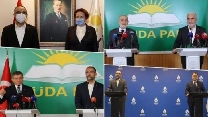 6'lı masadan H&Uuml;DA PAR riyakarlığı! Hani 'Hizbullah'tı?