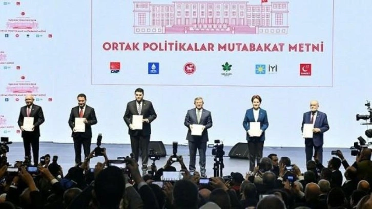 6'lı masanın mutabakat metnindeki vaatlerini AK Parti tek tek hayata ge&ccedil;irmiş