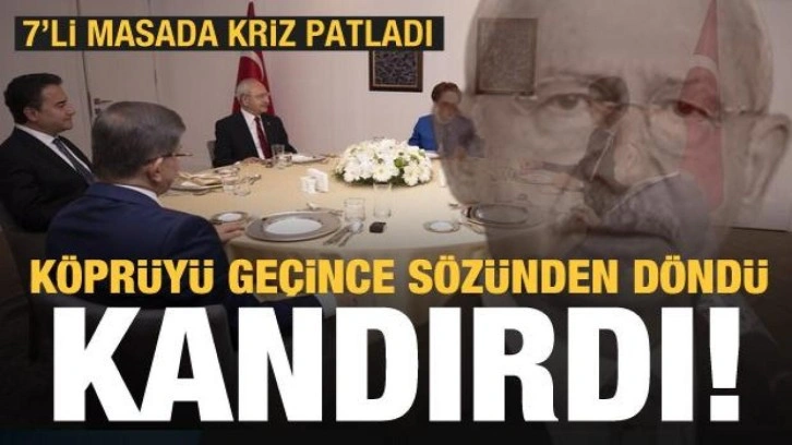 7'li masada kriz! Kılı&ccedil;daroğlu &ccedil;ark etti...Resmen kandırıldılar