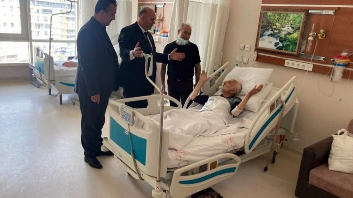 94 yaşındaki Ali amcadan Cumhurbaşkanı Erdoğan&rsquo;a duygulandıran dua