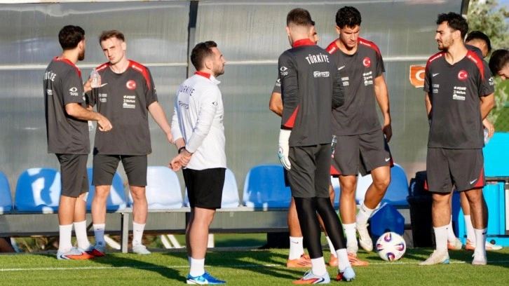 A Milli Futbol Takımı, Gürcistan maçının hazırlıklarına başladı