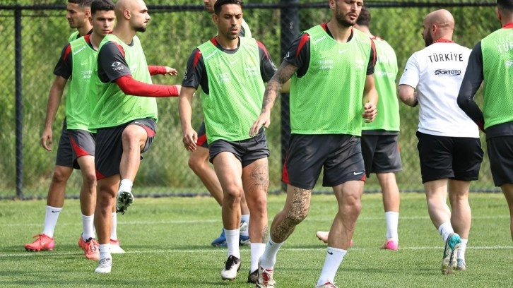 A Milli Takım'da ABD maçı hazırlıkları sürüyor