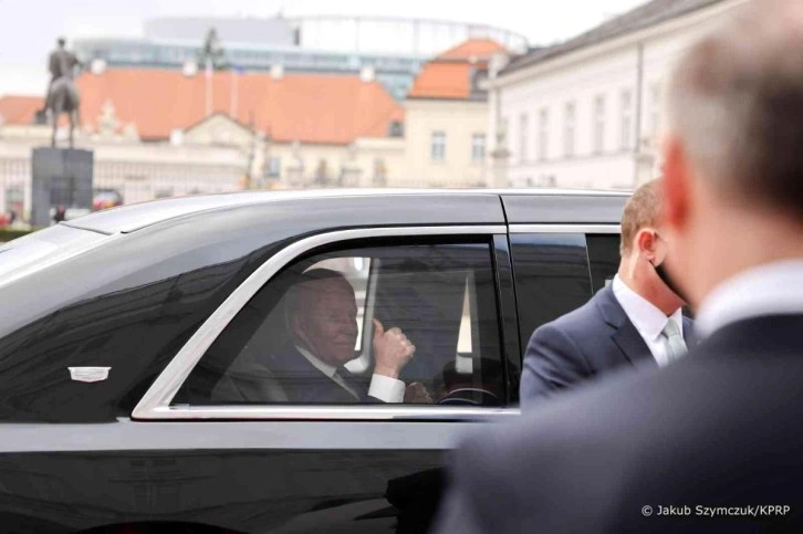 ABD Başkanı Biden, Polonya Cumhurbaşkanı Duda ile g&ouml;r&uuml;şt&uuml;