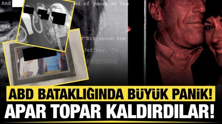 ABD bataklığında b&uuml;y&uuml;k panik! Bazı fotoğraflar "Epstein K&uuml;t&uuml;phanesi"nden erişime kapatıldı