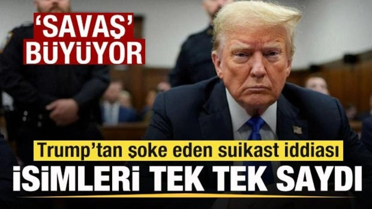 ABD'de 'Derin' savaş büyüyor! Trump'tan şoke eden suikast iddiası! İsimleri tek