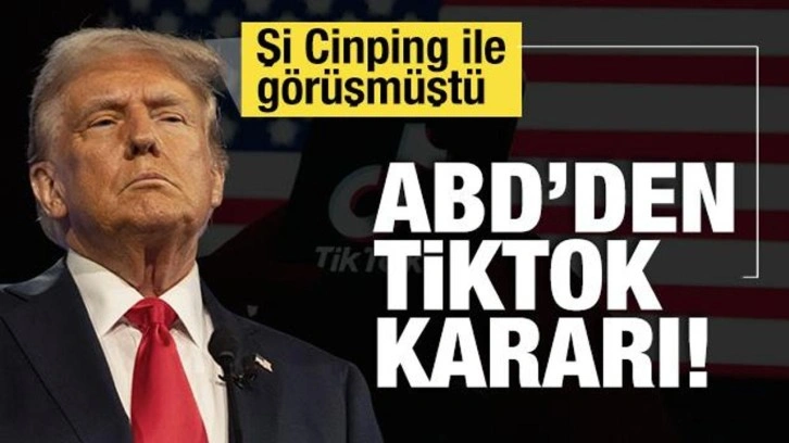 ABD'den son dakika TikTok kararı!
