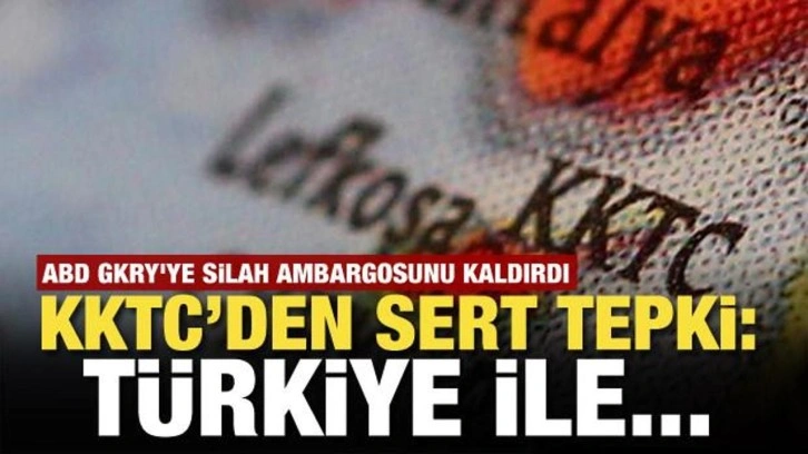ABD Rumlara silah ambargosunu kaldırdı! KKTC tepki g&ouml;sterdi: T&uuml;rkiye ile...