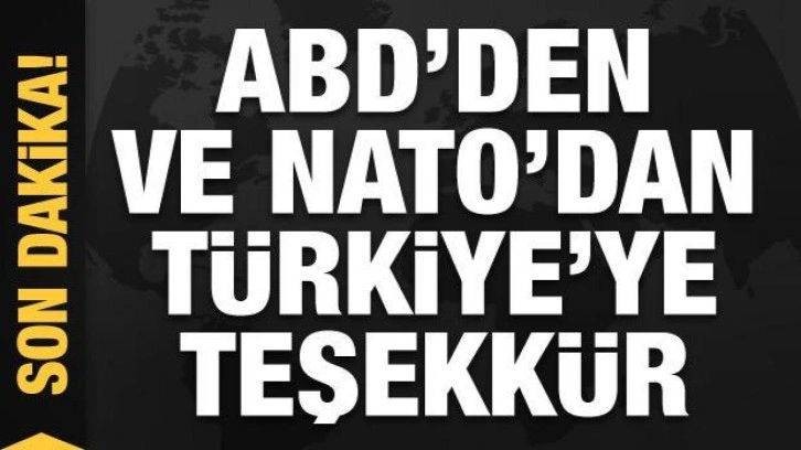 ABD'den ve NATO'dan Bakan Akar'a teşekk&uuml;r etti