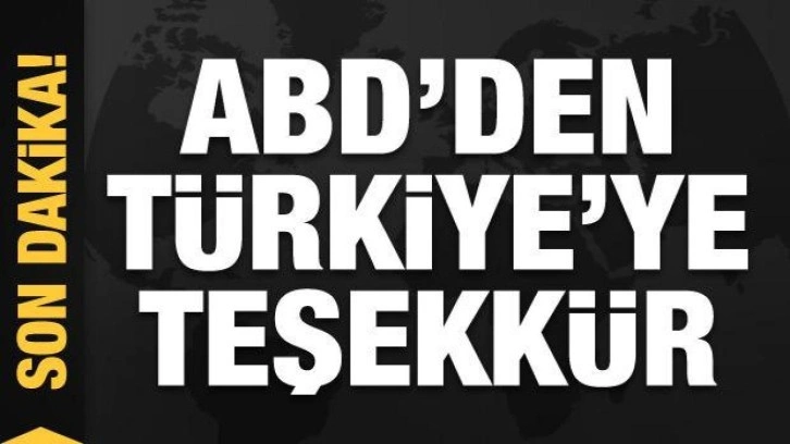 ABD'li mevkidaşı Bakan Akar'a teşekk&uuml;r etti