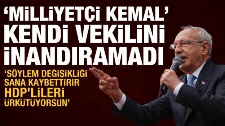 Abd&uuml;llatif Şener'den Kılı&ccedil;daroğlu'na: HDP se&ccedil;menini &uuml;rk&uuml;t&uuml;yorsun, bu s&ouml;ylem kaybettirir