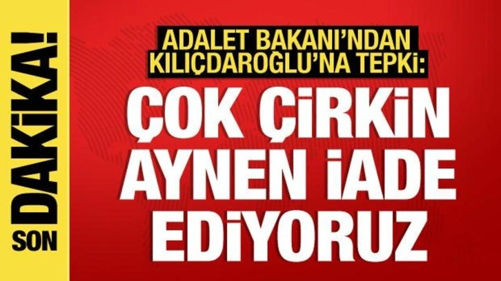 Adalet Bakanı Tun&ccedil;'tan Madımak davası a&ccedil;ıklaması