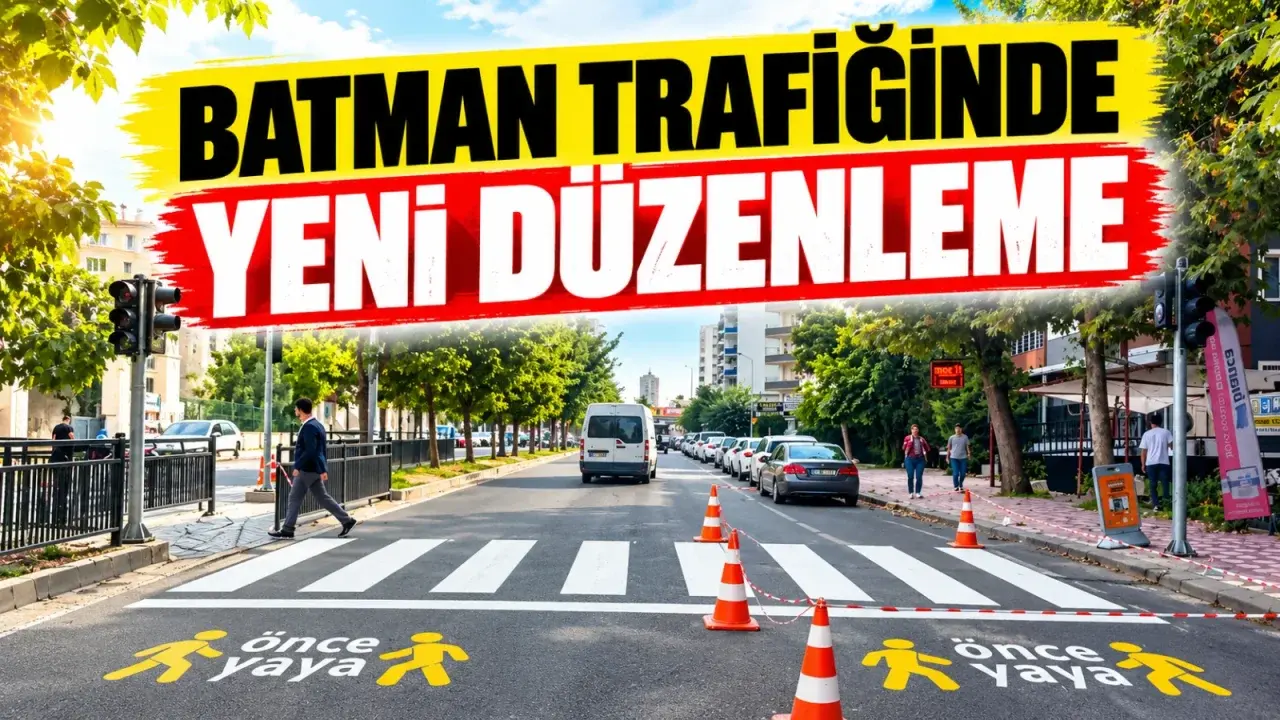 Batman Trafiğinde yeni düzenleme
