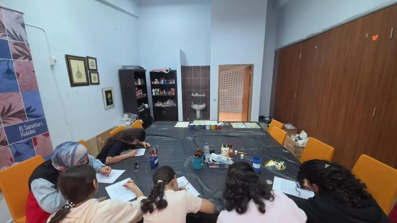 ODES KAPSAMINDA ÇİNİ KURSU DÜZENLENDİ