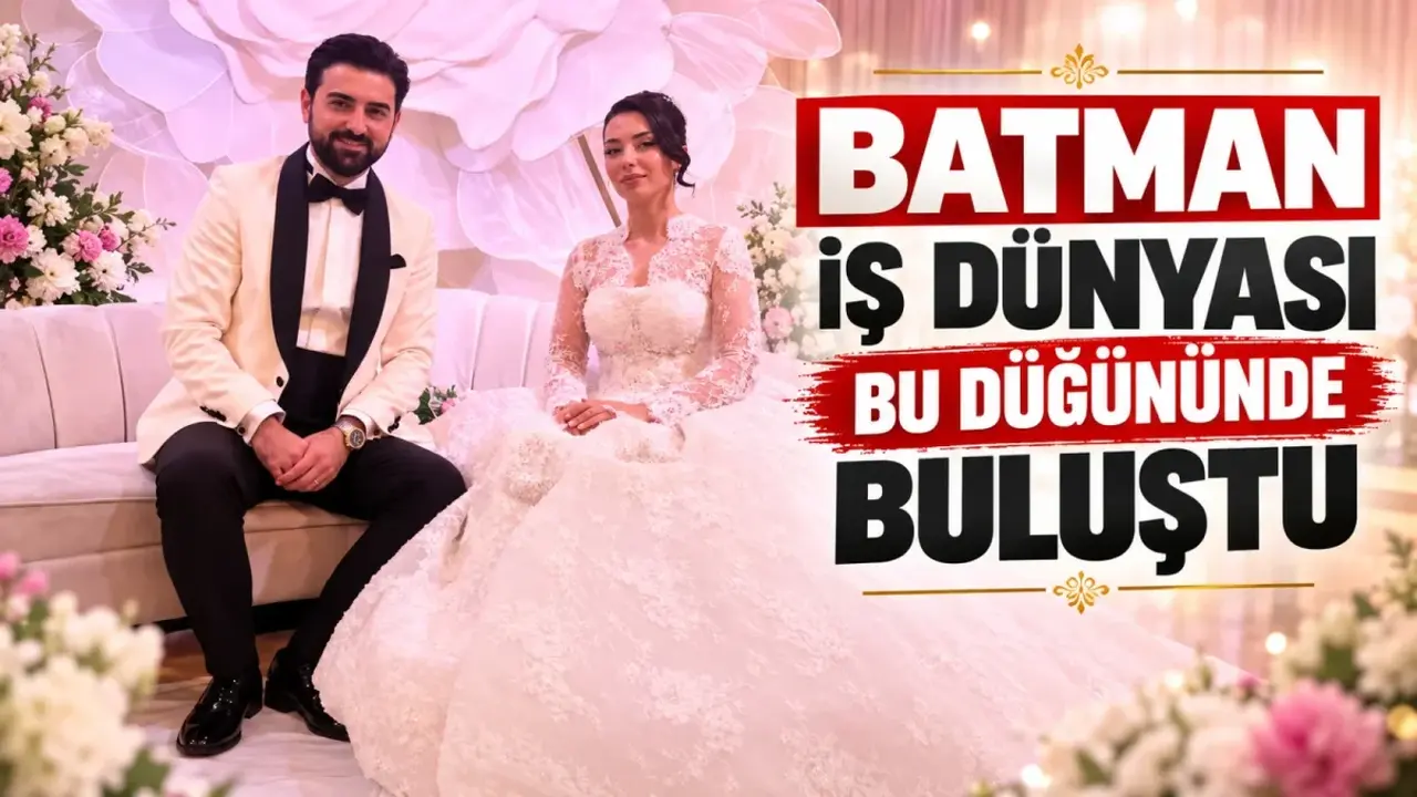 Batman iş dünyası bu düğününde buluştu