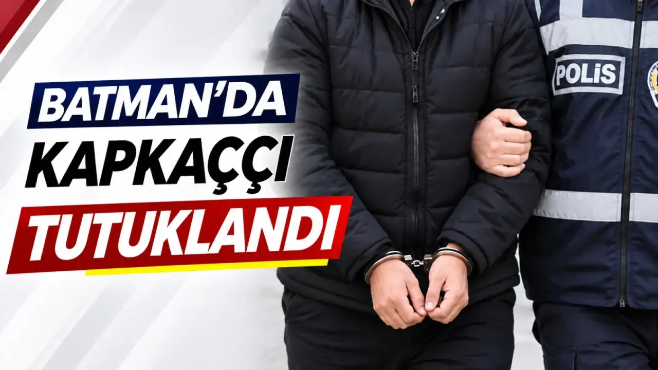 Batman’da kapkaççı tutuklandı