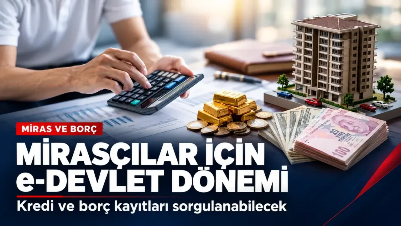 Mirasçılar için e-Devlet kolaylığı: Vefat eden yakınların borçları sorgulanabilecek