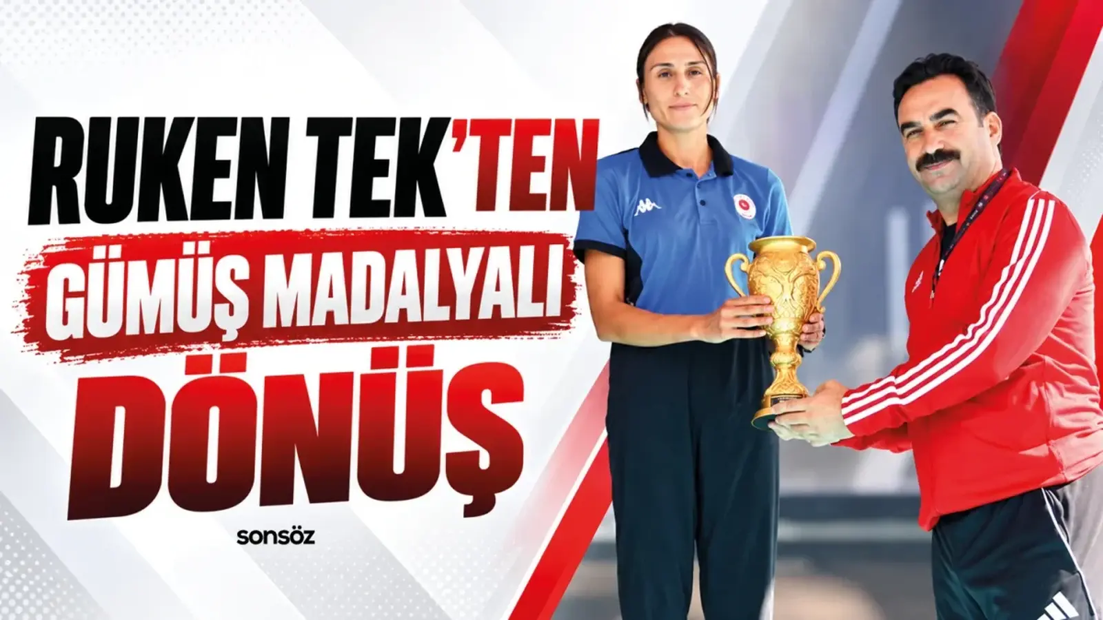 Ruken Tek’ten gümüş madalyalı dönüş