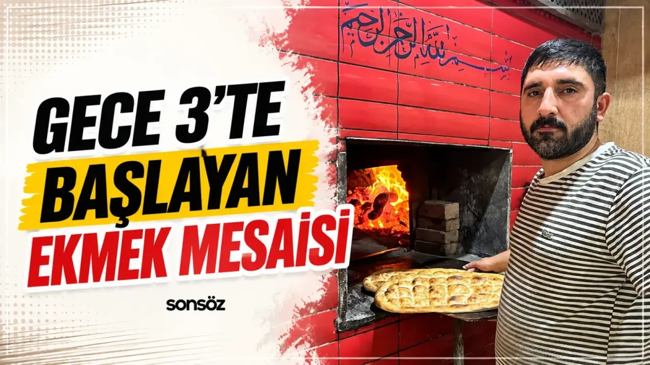 Gece 3’te başlayan ekmek mesaisi