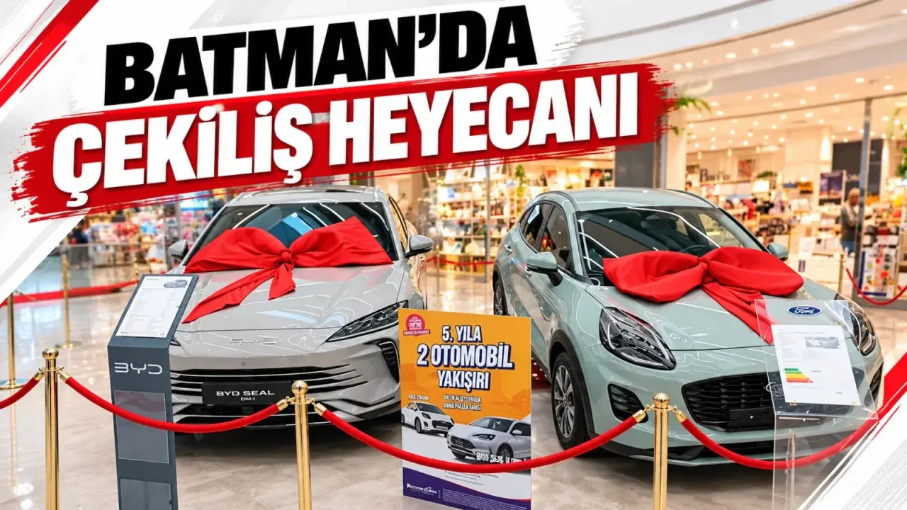 Batman’da çekiliş heyecanı