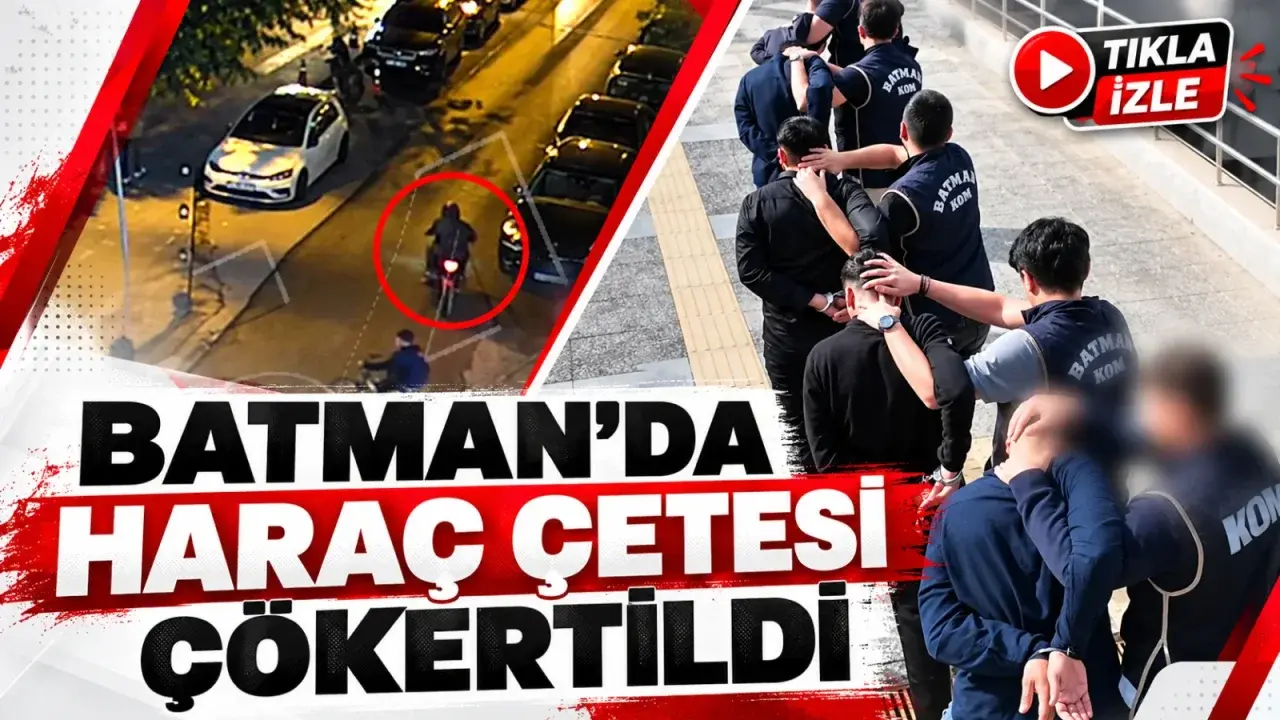 Batman’da haraç çetesi çökertildi