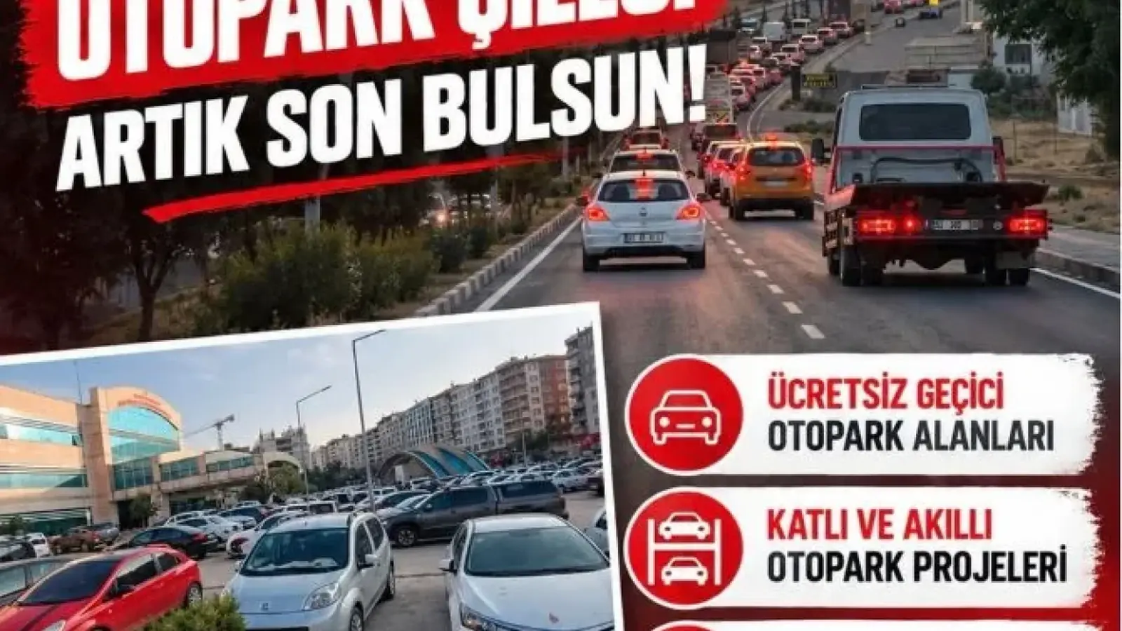 OTOPARK SORUNUNA TEPKİ