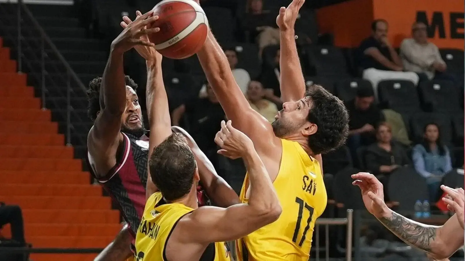 Gaziantep Basketbol Mersin Deplasmanında Farklı Kaybetti: 92-70