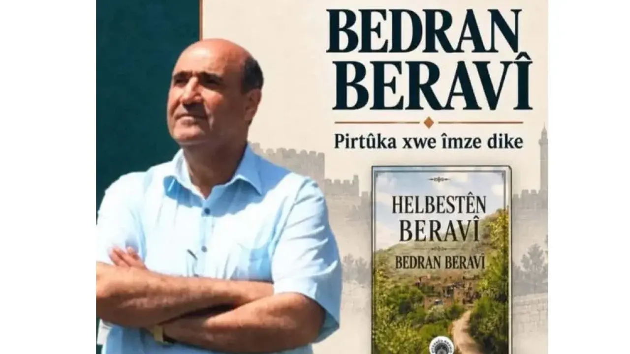 Bedran Beravî, Diyarbakır Kitap Fuarı’nda okurlarıyla buluştu