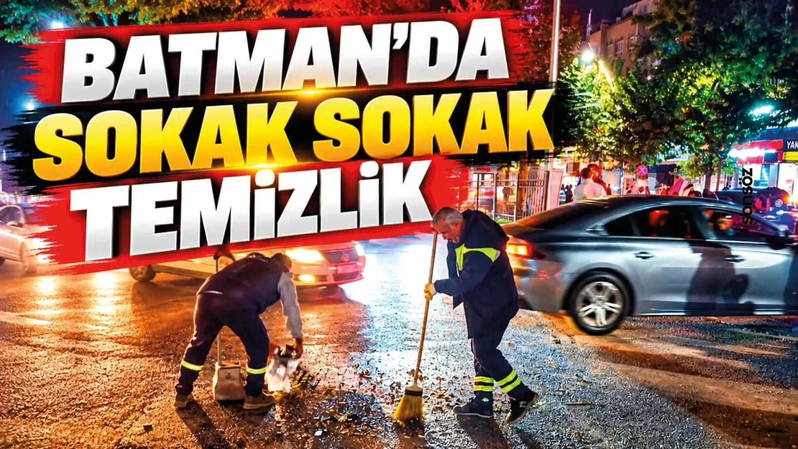 Batman’da sokak sokak temizlik