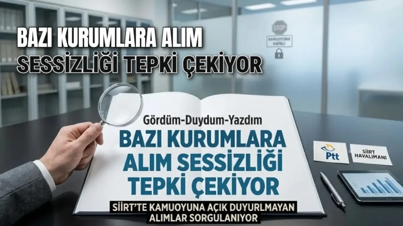BAZI KURUMLARA ALIM SESSİZLİĞİ TEPKİ ÇEKİYOR