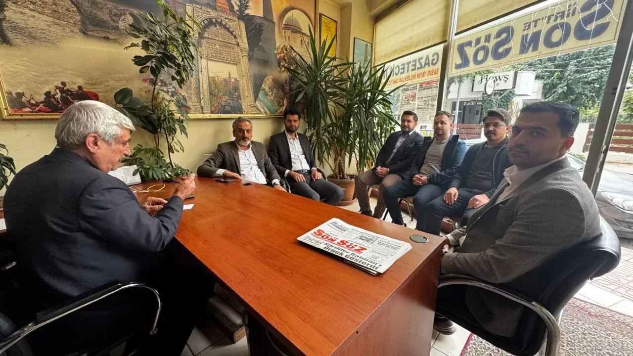 Siirt Barosu yönetiminden gazetemize ziyaret