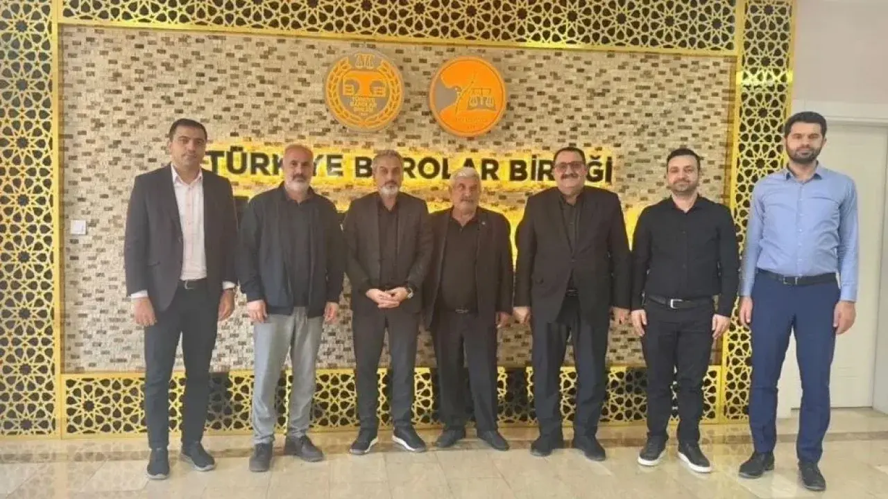 Siirt Gazeteciler Derneğinden Baro Başkanı Alptekin’e Ziyaret