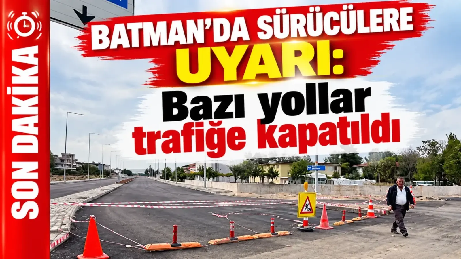 Batman’da sürücülere uyarı: Bazı yollar trafiğe kapatıldı