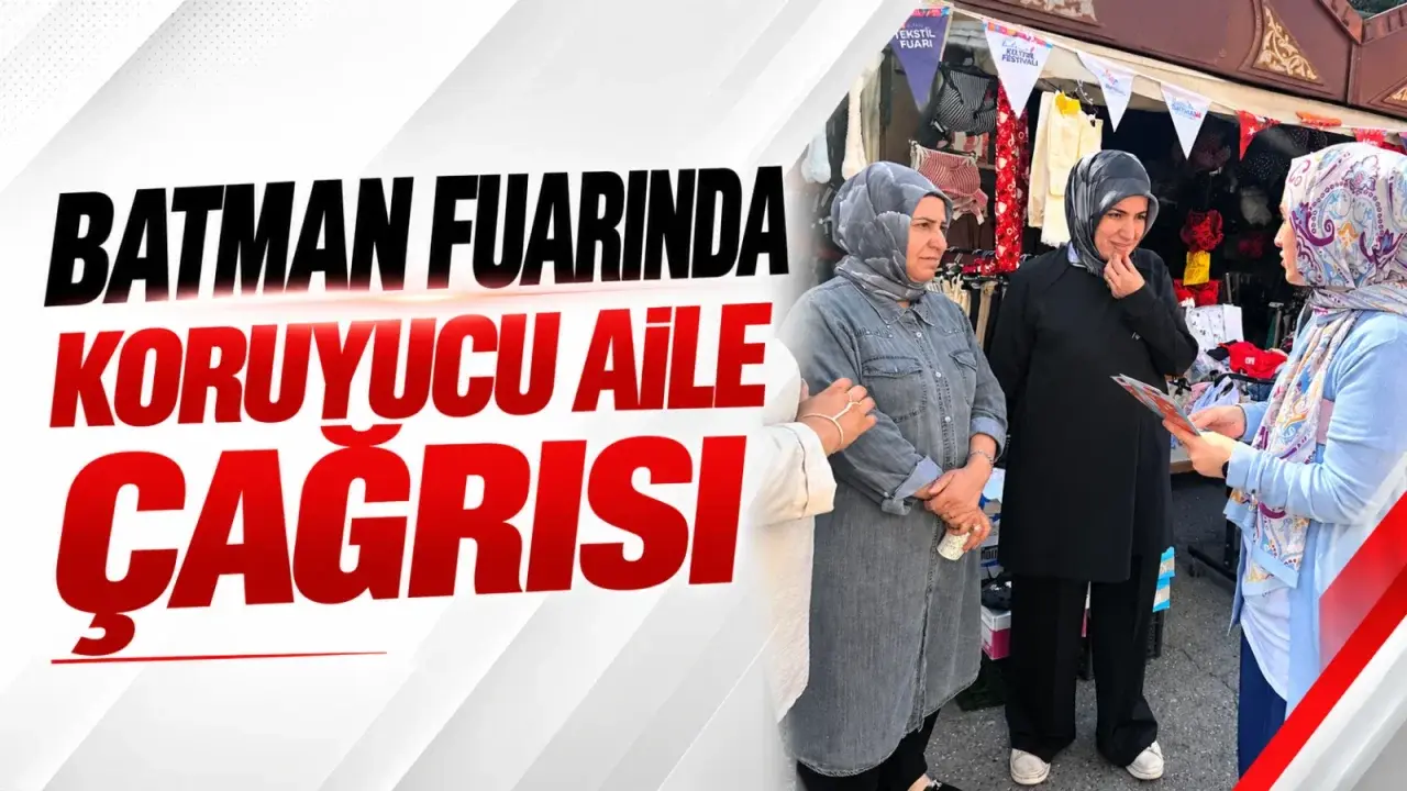 Batman Fuarında koruyucu aile çağrısı