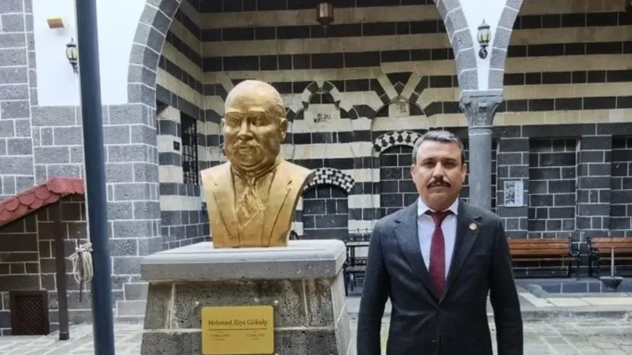 İl Başkanı Özcoşkun, Ziya Gökalp'i vefatının 102. yılında andı