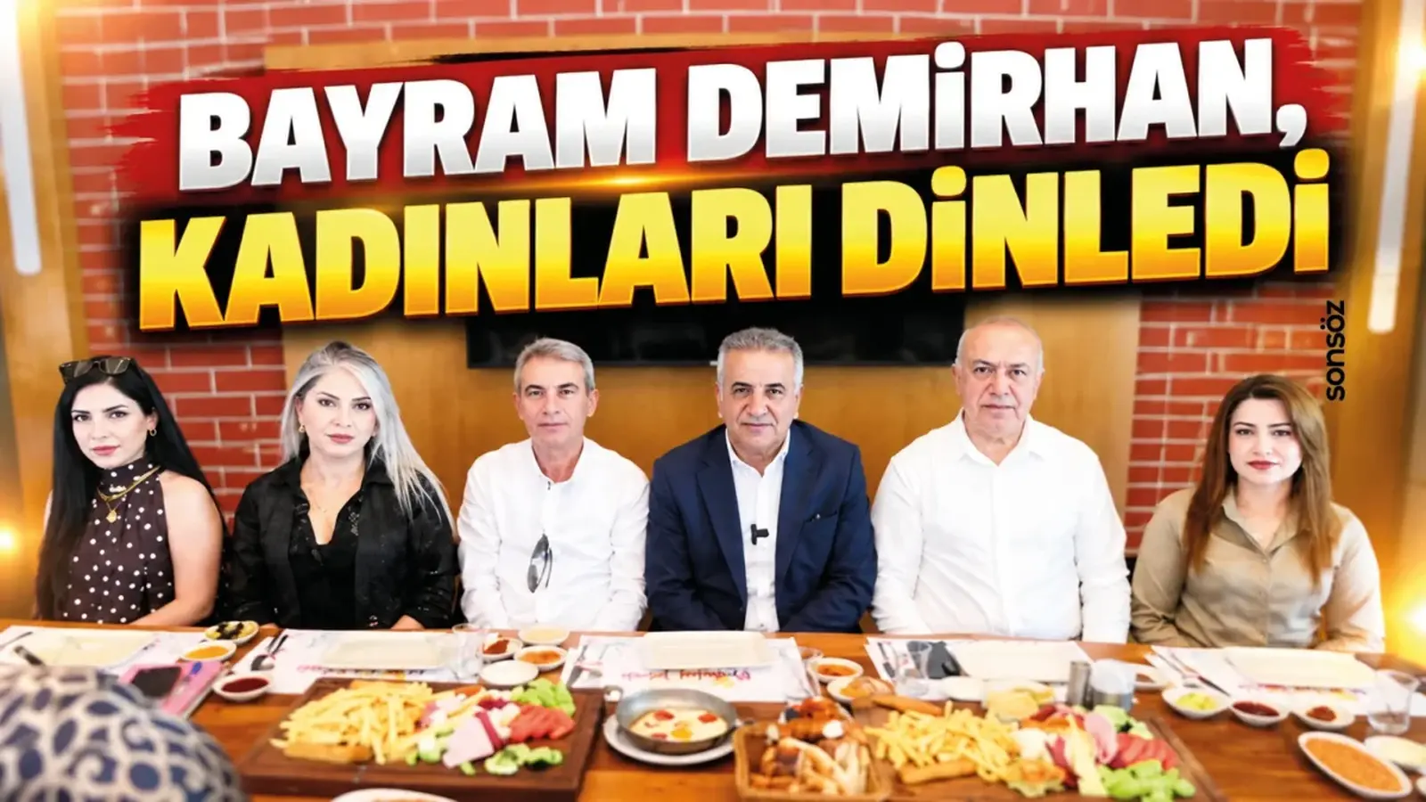 Bayram Demirhan, kadınları dinledi