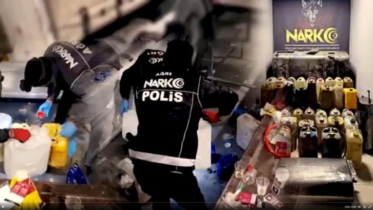 Ağrı’da 761 kilogram metamfetamin ele geçirildi