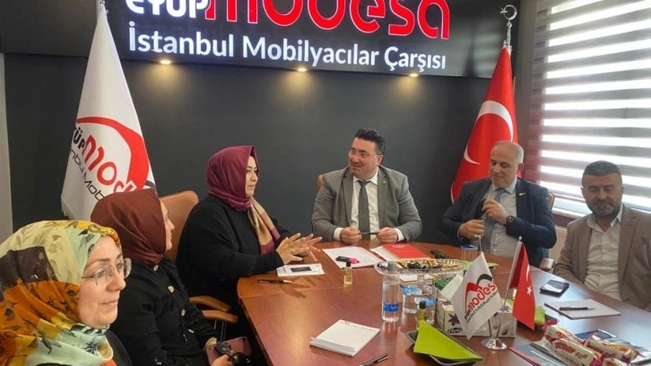 AK Parti Milletvekili Sena Nur &Ccedil;elik MODESA&rsquo;yı ziyaret etti