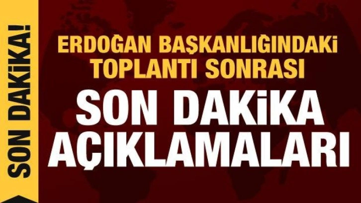 AK Parti MYK toplantısının ardından son dakika a&ccedil;ıklamaları